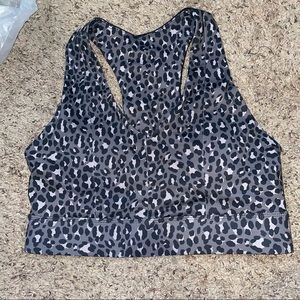 NWT fabletics cheetah sports bra